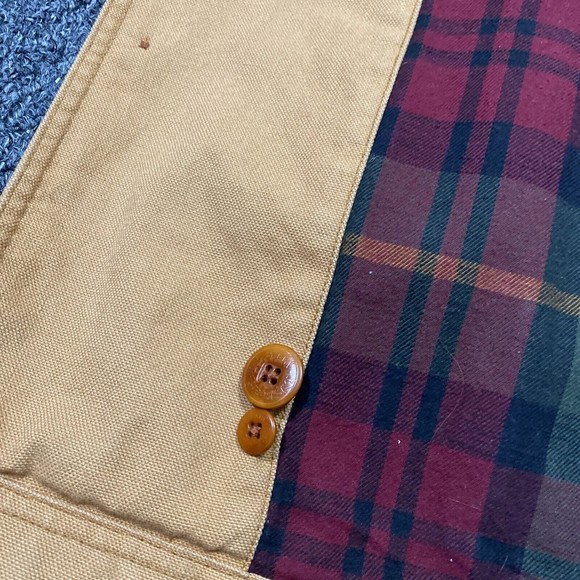 L.L. Bean Canvas Lined Field Jacket 0JV69 Men's Size Large - Picture 10 of 11